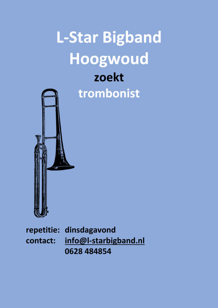 L-Star Bigband zoek trombonist